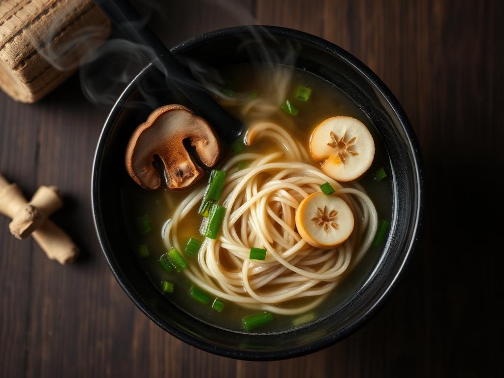 Shiitake & Ginger Broth